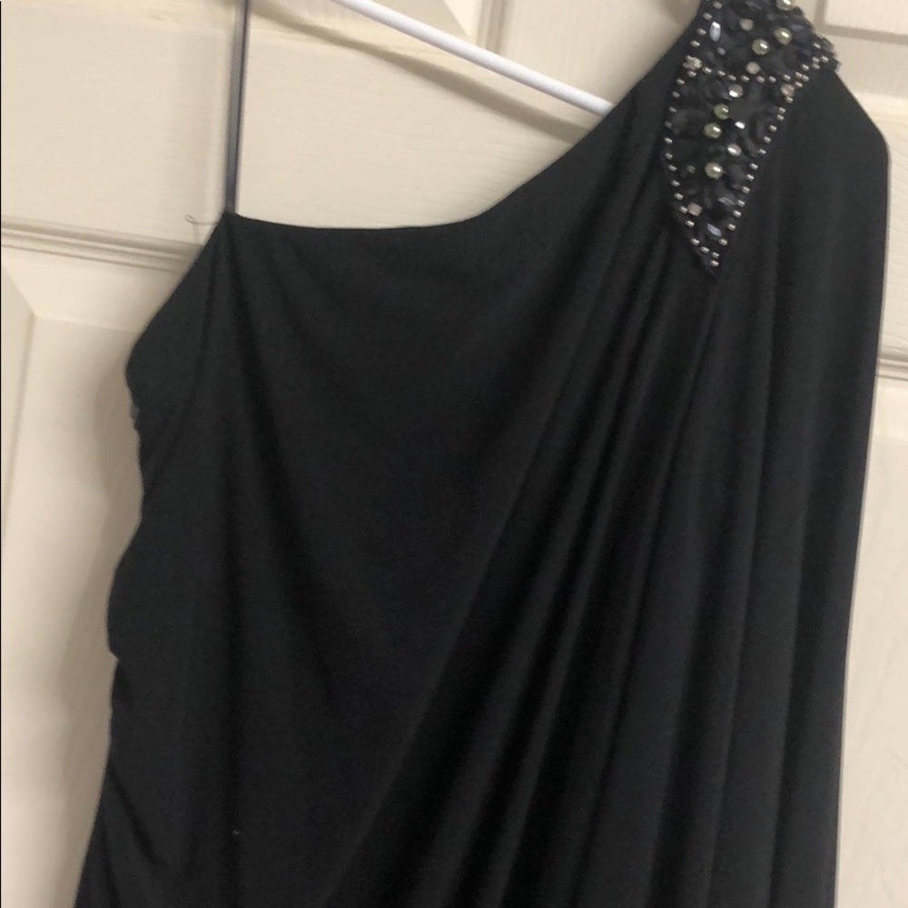 R&M RICHARDS ONE SHOULDER DRESS - Picture 2 of 3